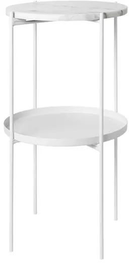 Cozy Living Fryd Yöpöytä Marmori/Snow White